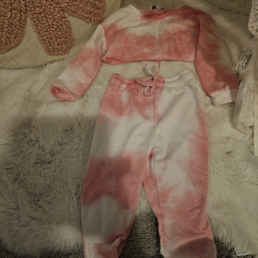 Bailey's Blossom Adorable crop tops lounge set